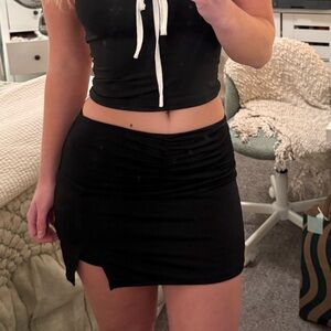 Tigermist Black Mini Skirt